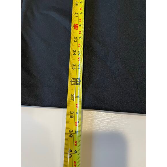 Calvin Klein Black Sheath Dress NWT Studded Choker V-Neck Scuba Knit Sz 8 Party - Picture 10 of 10